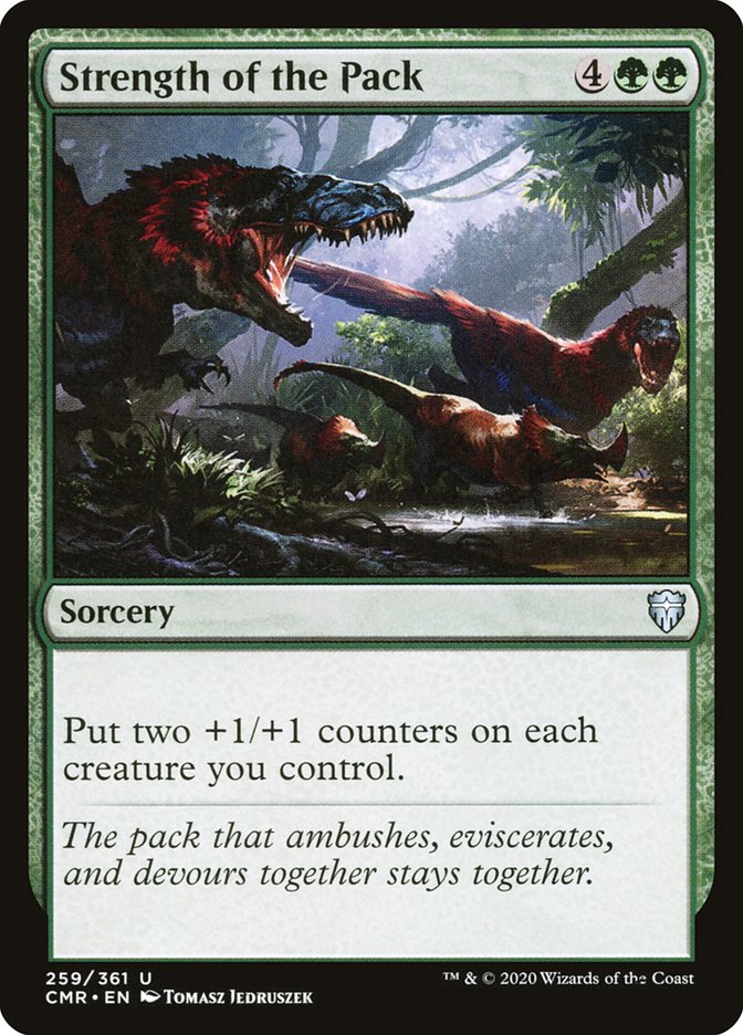 Strength of the Pack [Commander Legends] | Game Master's Emporium (The New GME)