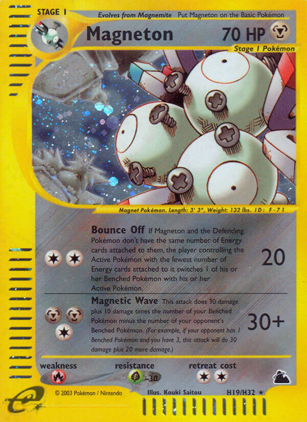 Magneton (H19/H32) [Skyridge] | Game Master's Emporium (The New GME)