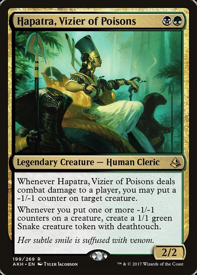 Hapatra, Vizier of Poisons [Amonkhet] | Game Master's Emporium (The New GME)