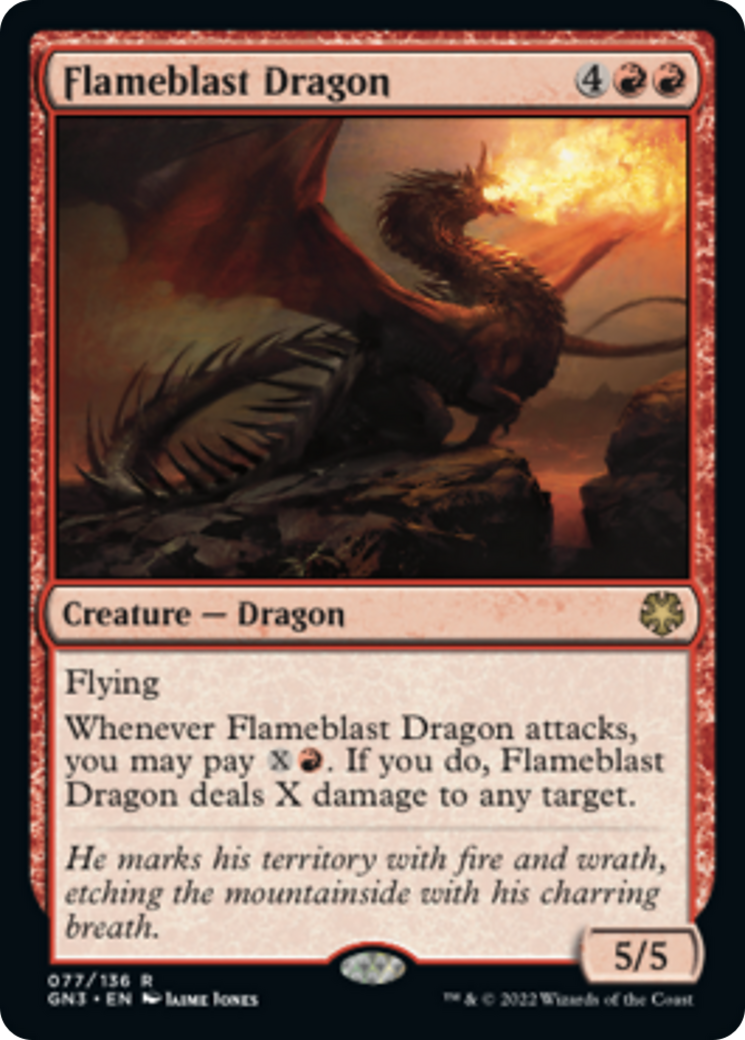 Flameblast Dragon [Game Night: Free-for-All] | Game Master's Emporium (The New GME)