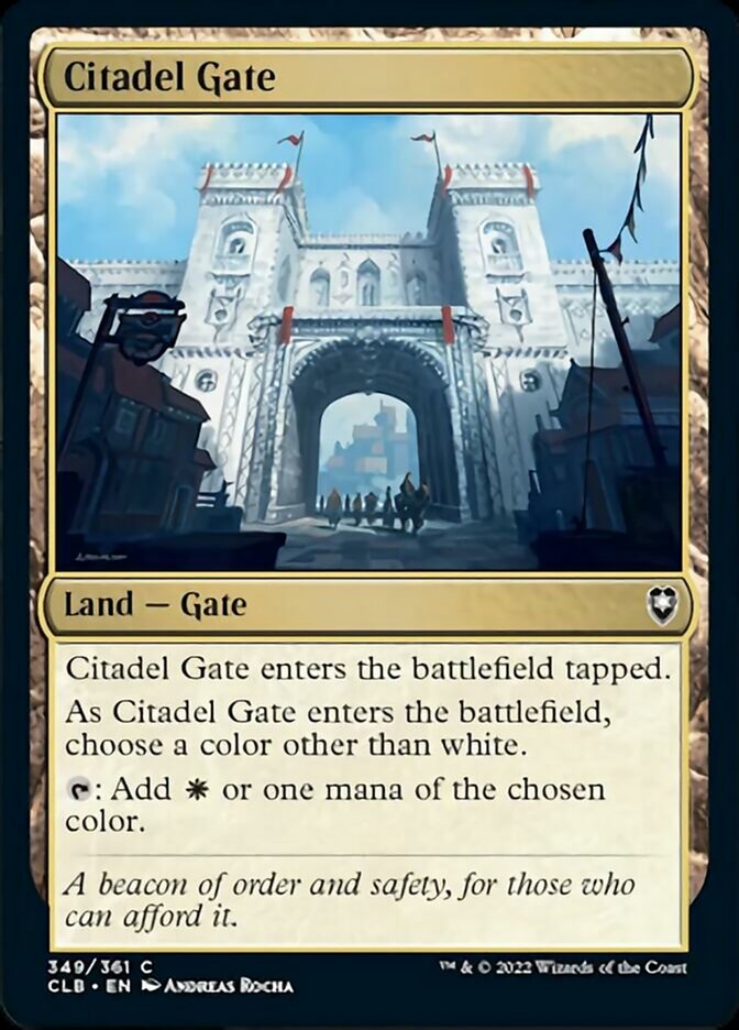 Citadel Gate [Commander Legends: Battle for Baldur's Gate] | Game Master's Emporium (The New GME)