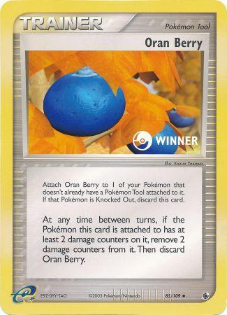 Oran Berry (85/109) (Jumbo Card) [EX: Ruby & Sapphire] | Game Master's Emporium (The New GME)