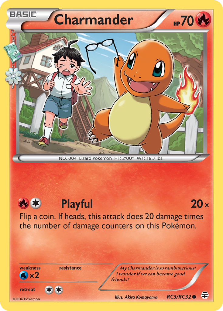 Charmander (RC3/RC32) [XY: Generations] | Game Master's Emporium (The New GME)