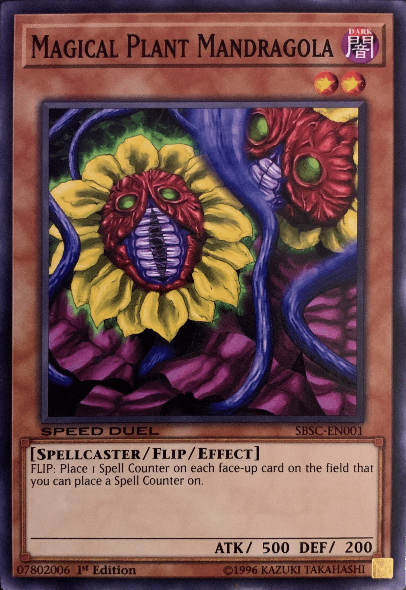 Magical Plant Mandragola [SBSC-EN001] Common | Game Master's Emporium (The New GME)