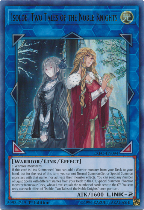 Isolde, Two Tales of the Noble Knights [EXFO-EN094] Ultra Rare | Game Master's Emporium (The New GME)