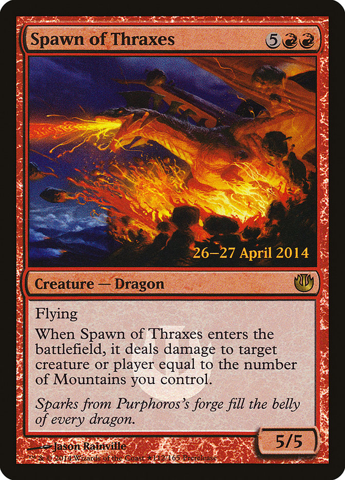 Spawn of Thraxes [Journey into Nyx Prerelease Promos] | Game Master's Emporium (The New GME)