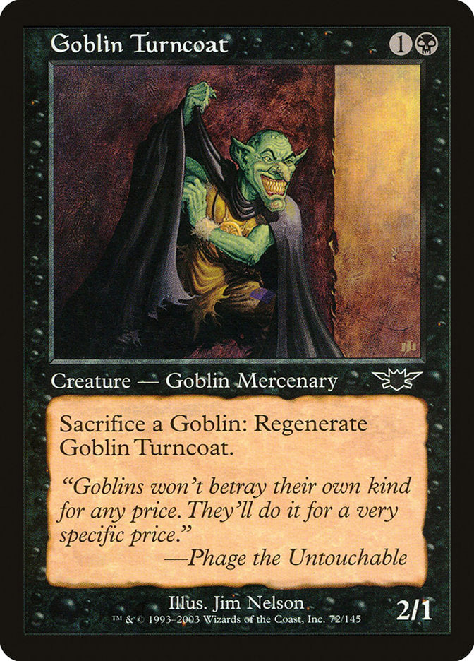 Goblin Turncoat [Legions] | Game Master's Emporium (The New GME)