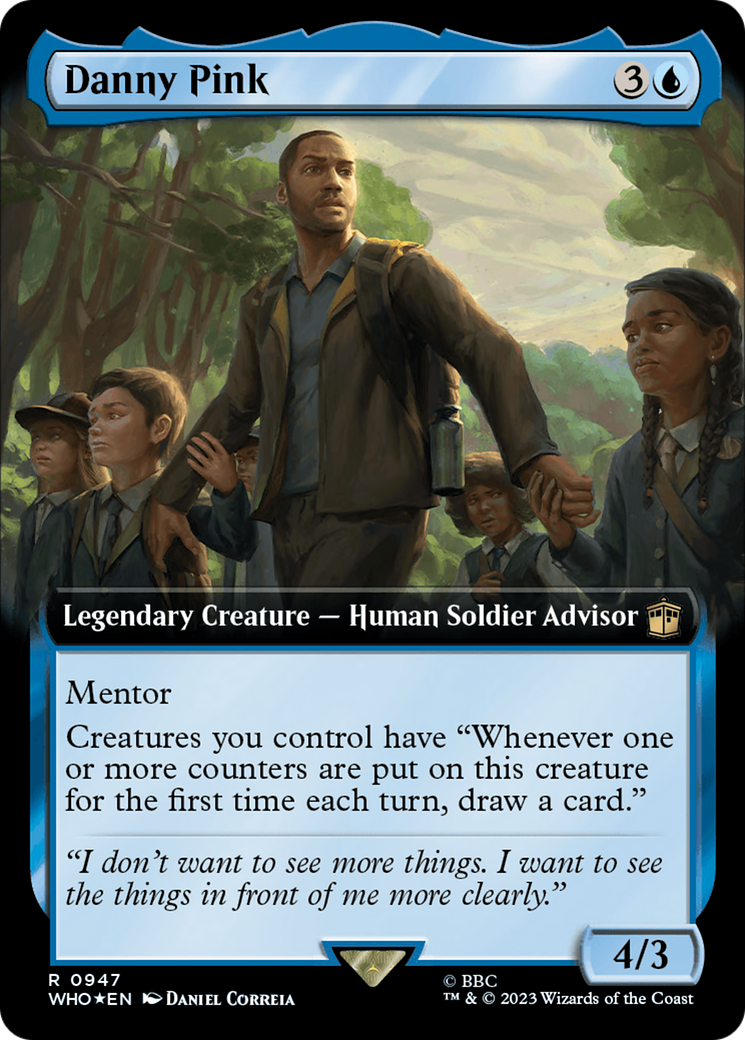 Danny Pink (Extended Art) (Surge Foil) [Doctor Who] | Game Master's Emporium (The New GME)