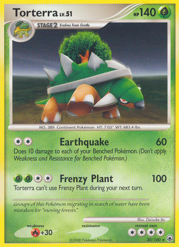 Torterra (30/100) [Diamond & Pearl: Majestic Dawn] | Game Master's Emporium (The New GME)