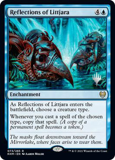 Reflections of Littjara (Promo Pack) [Kaldheim Promos] | Game Master's Emporium (The New GME)