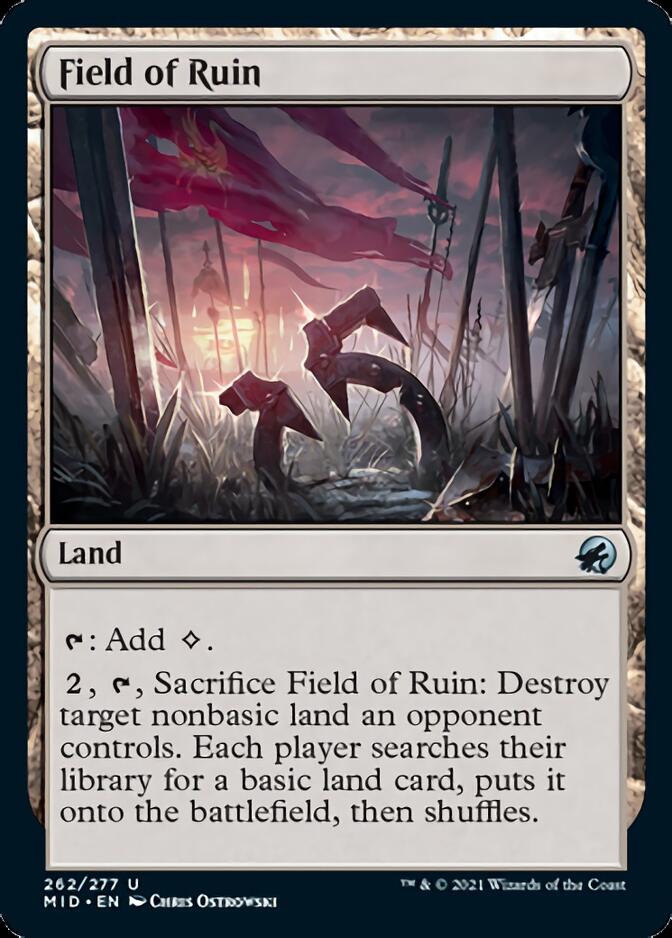 Field of Ruin [Innistrad: Midnight Hunt] | Game Master's Emporium (The New GME)