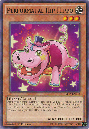Performapal Hip Hippo [SP15-EN015] Common | Game Master's Emporium (The New GME)