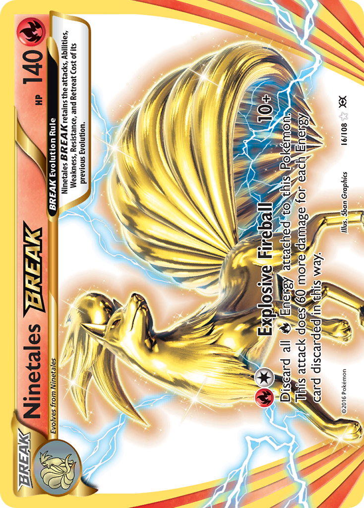 Ninetales BREAK (16/108) [XY: Evolutions] | Game Master's Emporium (The New GME)