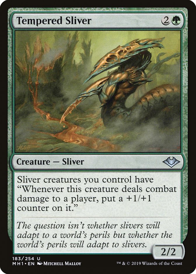 Tempered Sliver [Modern Horizons] | Game Master's Emporium (The New GME)