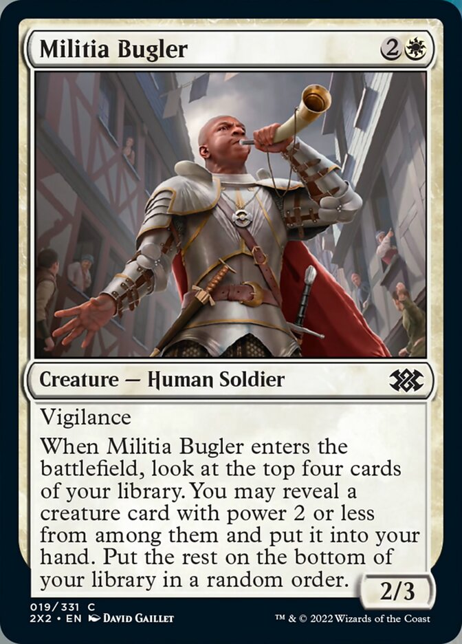 Militia Bugler [Double Masters 2022] | Game Master's Emporium (The New GME)