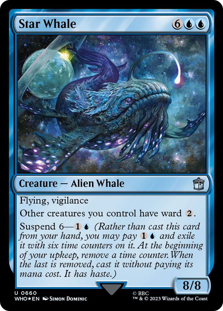 Star Whale (Surge Foil) [Doctor Who] | Game Master's Emporium (The New GME)