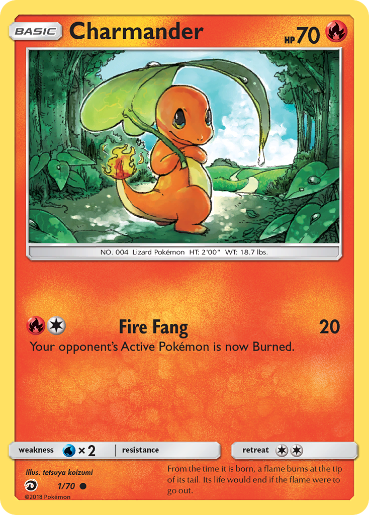 Charmander (1/70) [Sun & Moon: Dragon Majesty] | Game Master's Emporium (The New GME)