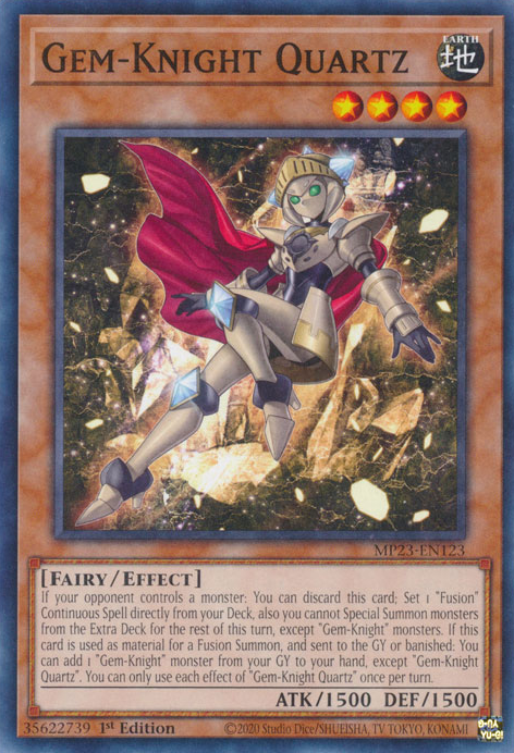 Gem-Knight Quartz [MP23-EN123] Common | Game Master's Emporium (The New GME)