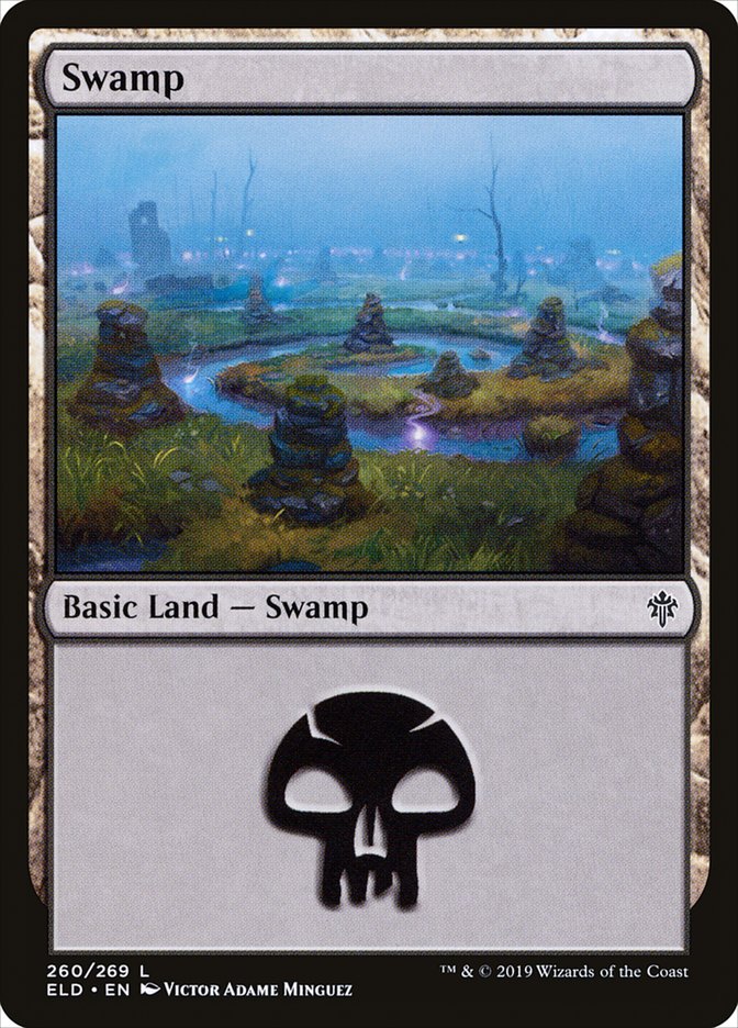 Swamp (260) [Throne of Eldraine] | Game Master's Emporium (The New GME)
