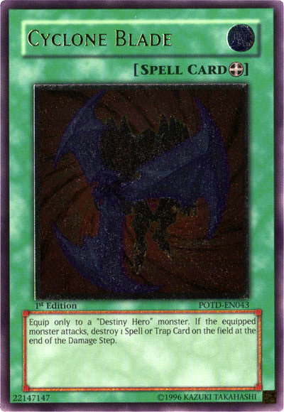 Cyclone Blade [POTD-EN043] Ultimate Rare | Game Master's Emporium (The New GME)