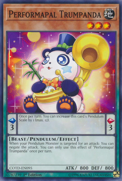 Performapal Trumpanda [COTD-EN095] Common | Game Master's Emporium (The New GME)