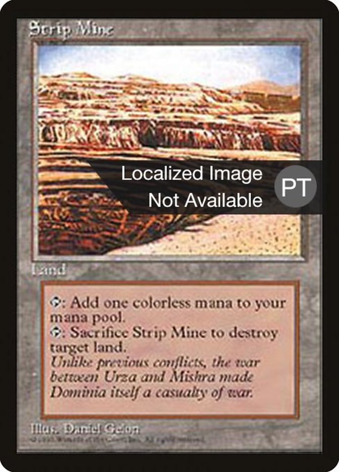 Strip Mine [Fourth Edition (Foreign Black Border)] | Game Master's Emporium (The New GME)