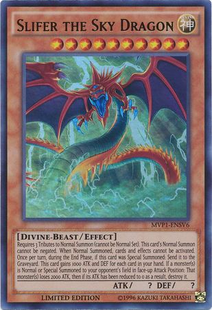 Slifer the Sky Dragon [MVP1-ENSV6] Ultra Rare | Game Master's Emporium (The New GME)