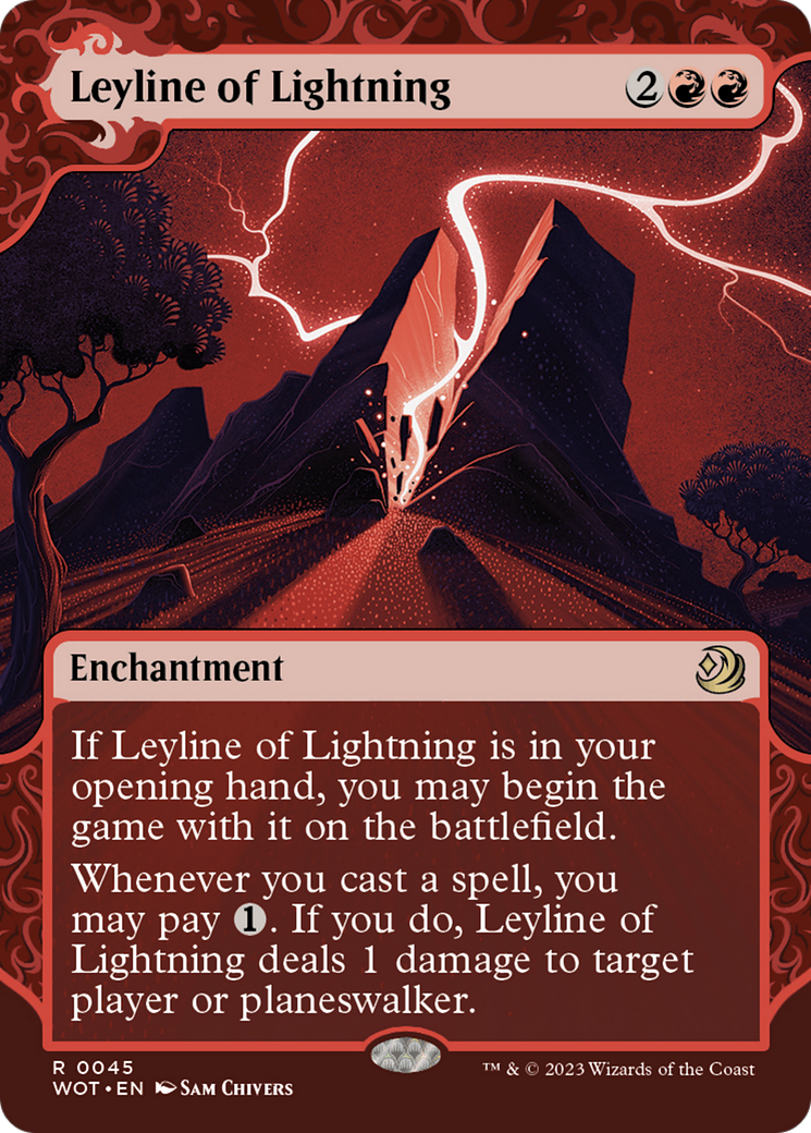 Leyline of Lightning [Wilds of Eldraine: Enchanting Tales] | Game Master's Emporium (The New GME)