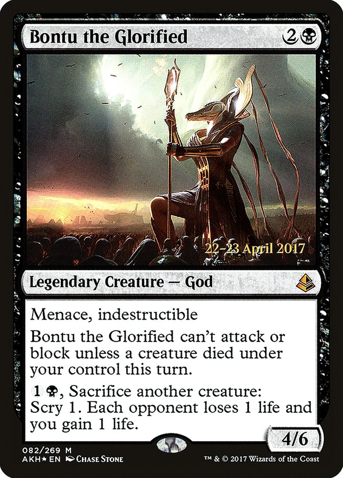 Bontu the Glorified [Amonkhet Prerelease Promos] | Game Master's Emporium (The New GME)