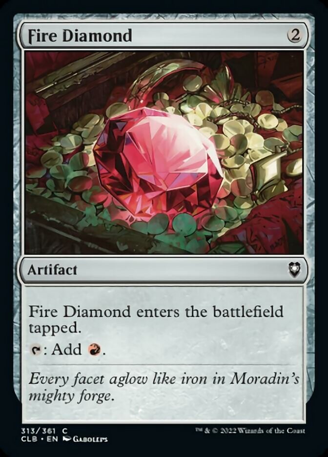 Fire Diamond [Commander Legends: Battle for Baldur's Gate] | Game Master's Emporium (The New GME)