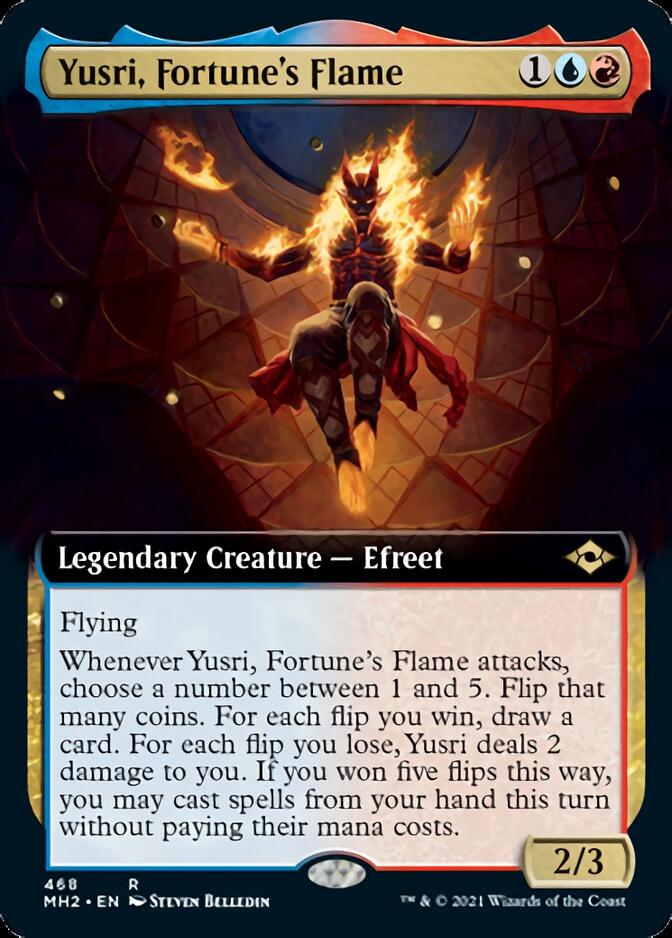 Yusri, Fortune's Flame (Extended Art) [Modern Horizons 2] | Game Master's Emporium (The New GME)
