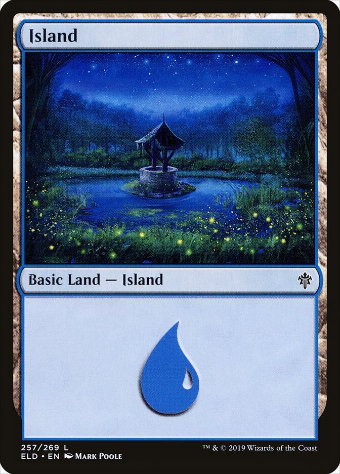 Island (257) [Throne of Eldraine] | Game Master's Emporium (The New GME)