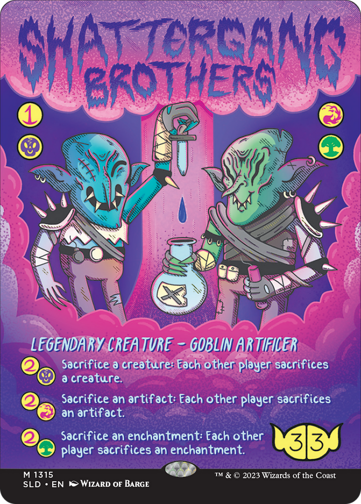 Shattergang Brothers (Rainbow Foil) [Secret Lair Drop Series] | Game Master's Emporium (The New GME)