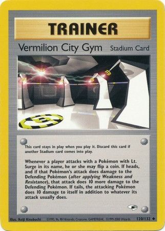 Vermilion City Gym (120/132) [Gym Heroes Unlimited] | Game Master's Emporium (The New GME)