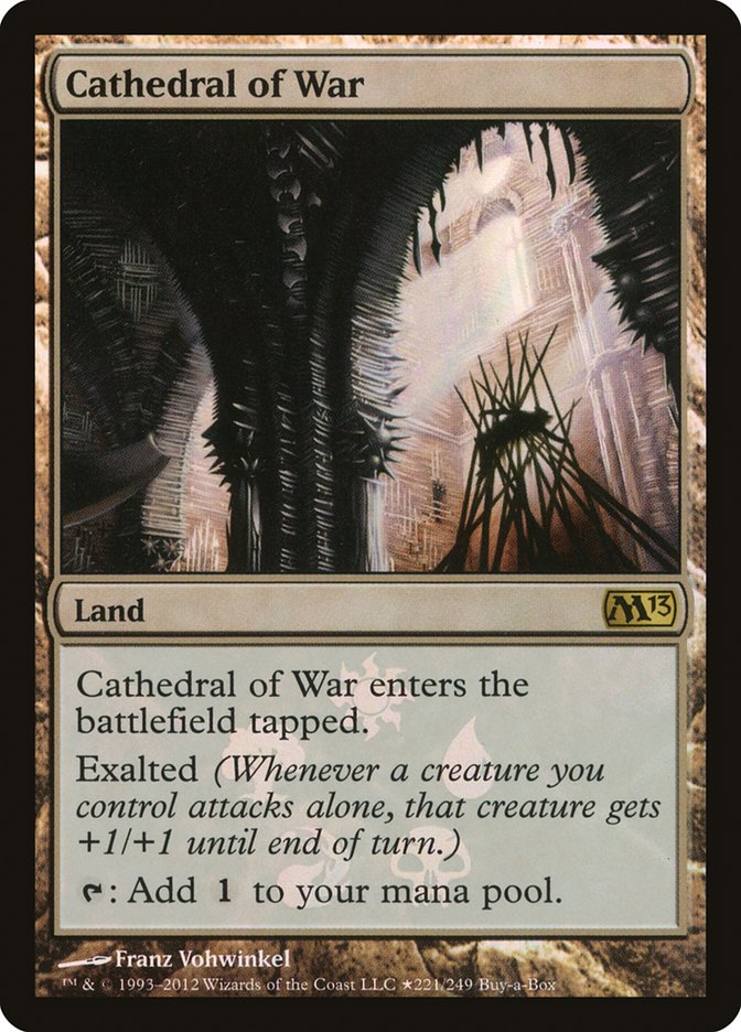 Cathedral of War (Buy-A-Box) [Magic 2013 Promos] | Game Master's Emporium (The New GME)