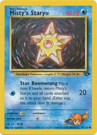 Misty's Staryu (92/132) [Gym Challenge Unlimited] | Game Master's Emporium (The New GME)