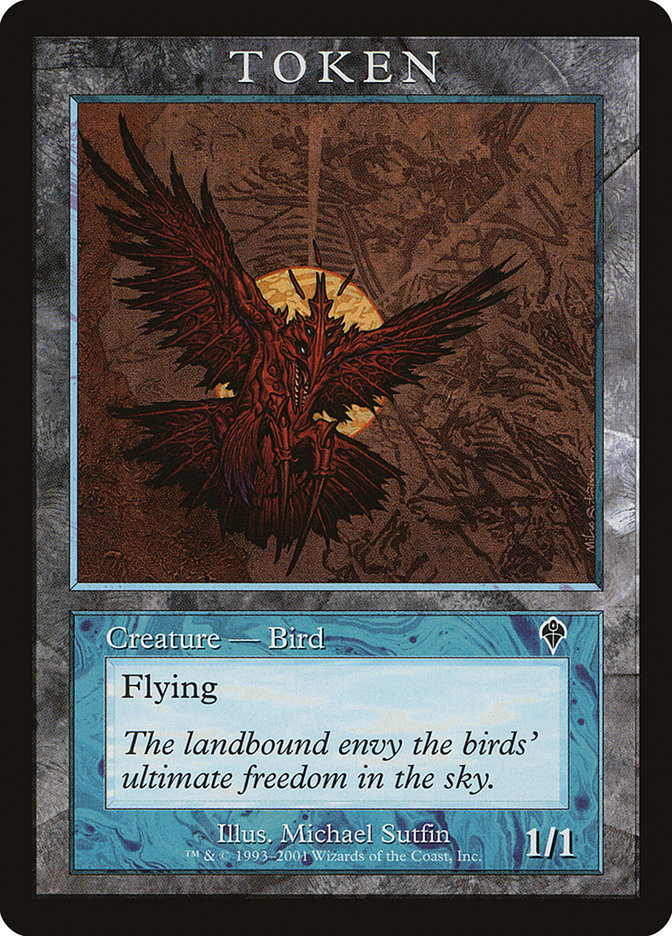 Bird Token [Magic Player Rewards 2001] | Game Master's Emporium (The New GME)