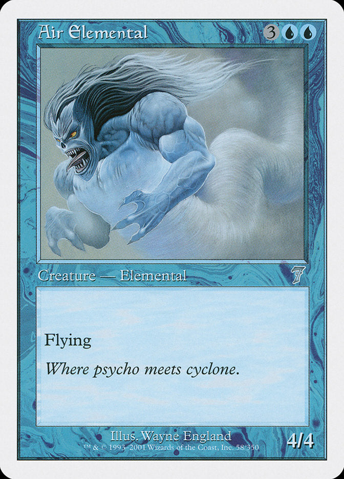 Air Elemental [Seventh Edition] | Game Master's Emporium (The New GME)