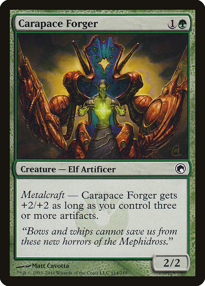 Carapace Forger [Scars of Mirrodin] | Game Master's Emporium (The New GME)