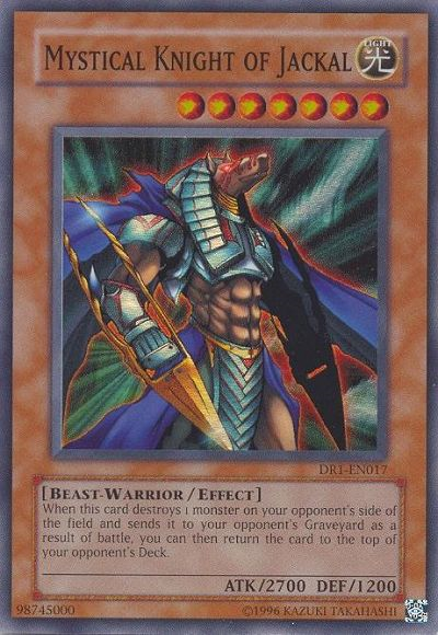 Mystical Knight of Jackal [DR1-EN017] Super Rare | Game Master's Emporium (The New GME)