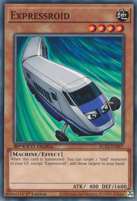 Expressroid [SGX2-ENB07] Common | Game Master's Emporium (The New GME)