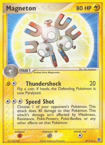 Magneton (27/112) [EX: FireRed & LeafGreen] | Game Master's Emporium (The New GME)
