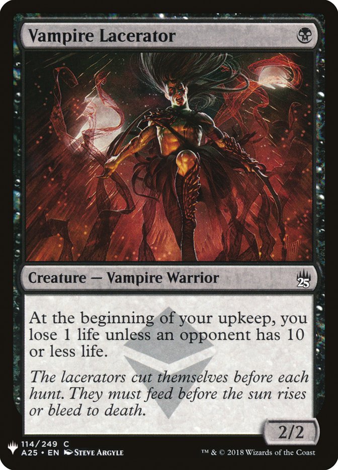 Vampire Lacerator [Mystery Booster] | Game Master's Emporium (The New GME)