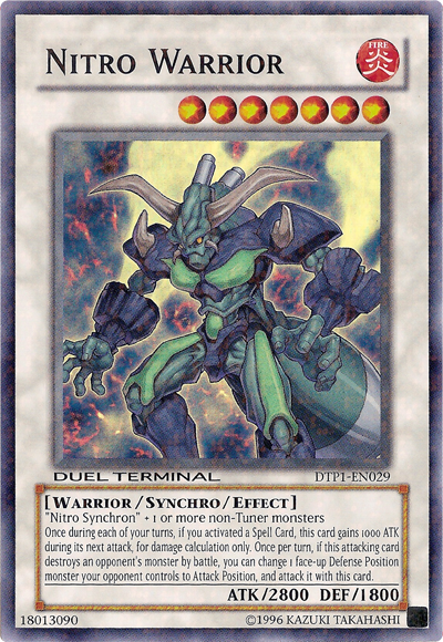 Nitro Warrior [DTP1-EN029] Super Rare | Game Master's Emporium (The New GME)