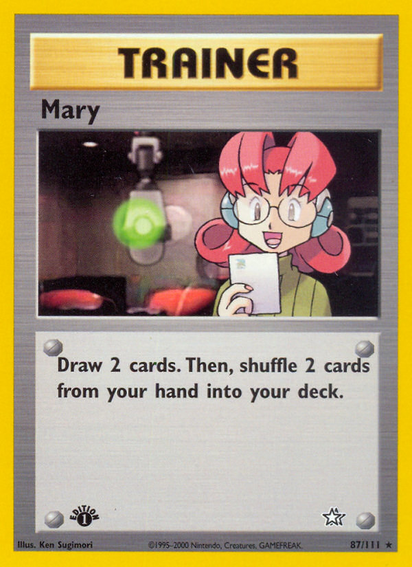 Mary (87/111) [Neo Genesis 1st Edition] | Game Master's Emporium (The New GME)