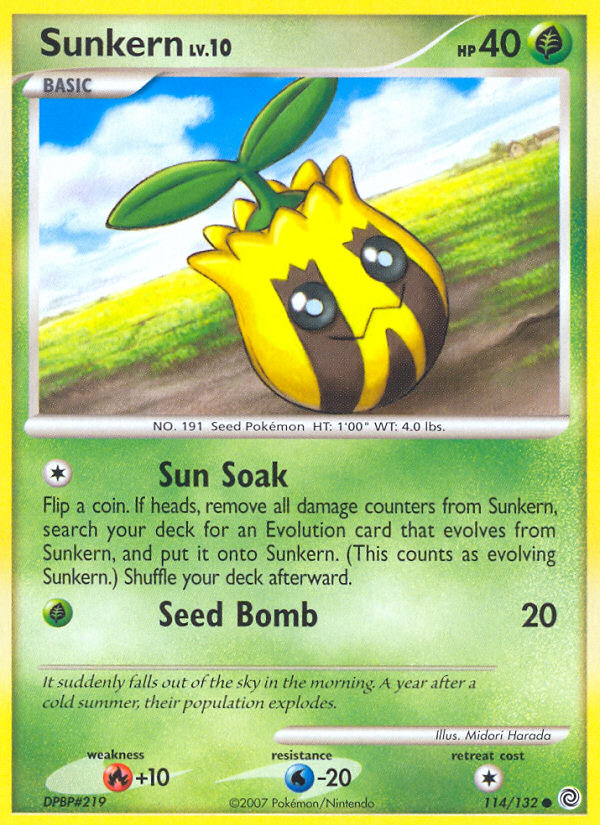 Sunkern (114/132) [Diamond & Pearl: Secret Wonders] | Game Master's Emporium (The New GME)