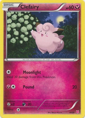 Clefairy (19/30) [XY: Trainer Kit 1 - Wigglytuff] | Game Master's Emporium (The New GME)