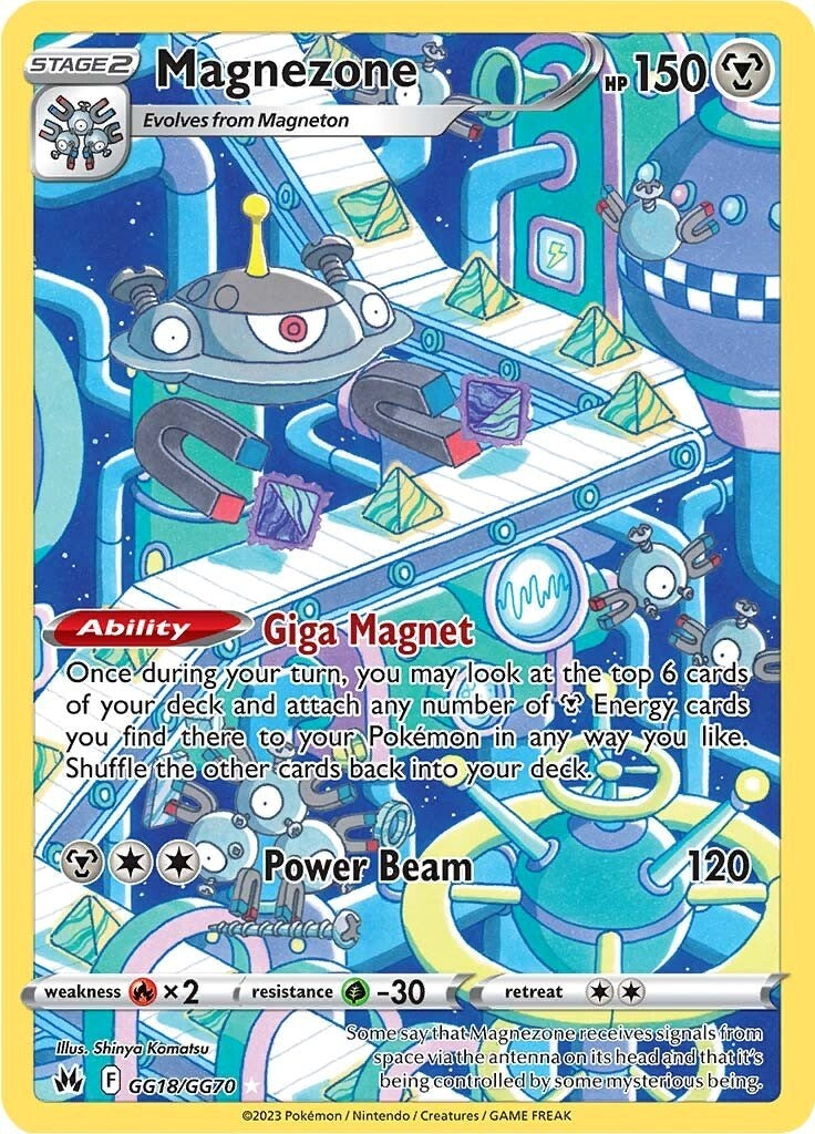 Magnezone (GG18/GG70) [Sword & Shield: Crown Zenith] | Game Master's Emporium (The New GME)