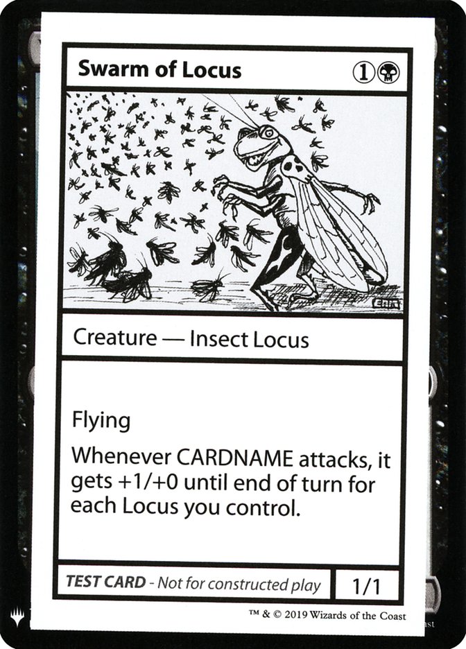 Swarm of Locus [Mystery Booster Playtest Cards] | Game Master's Emporium (The New GME)