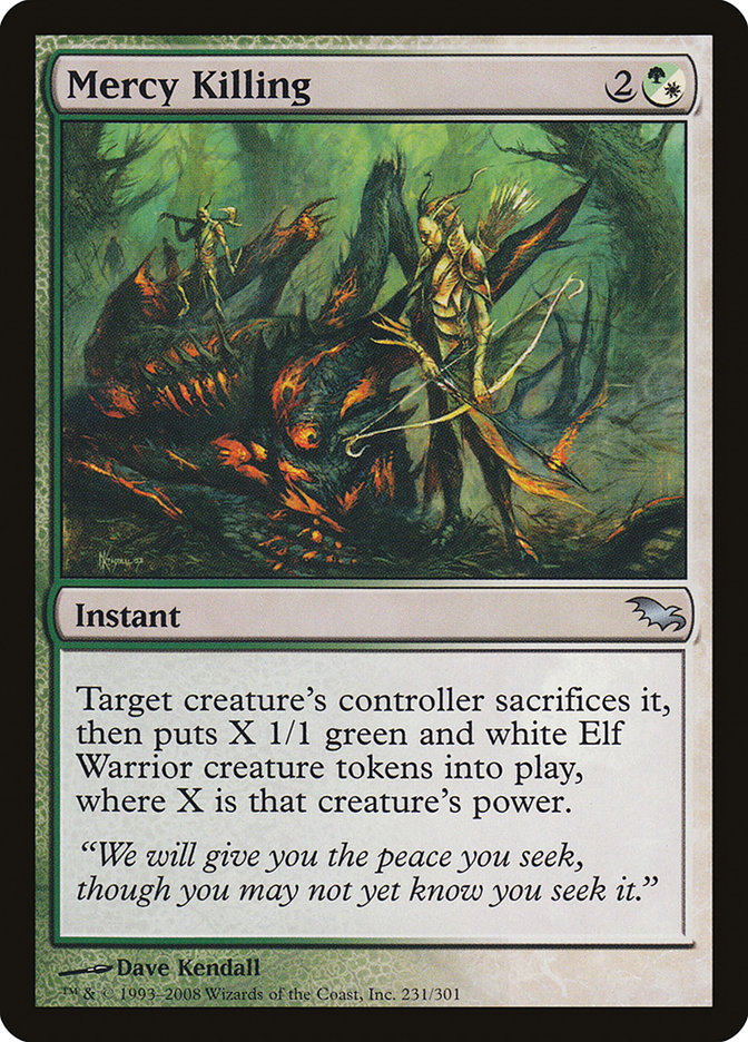 Mercy Killing [Shadowmoor] | Game Master's Emporium (The New GME)